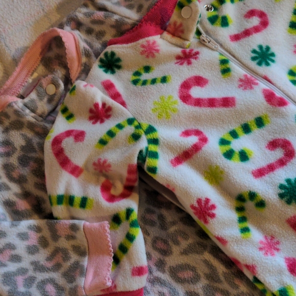 Fleece Zippered Onesies - Picture 2 of 5